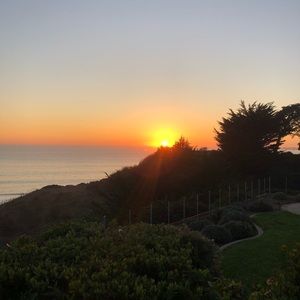Photograph of Aptos California sunset view